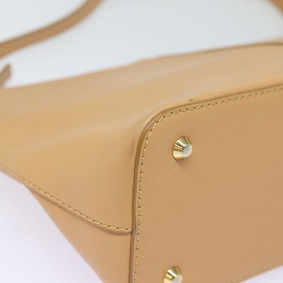 Burberry Nova Check Beige Leather Shoulder Bag (Pre-Owned) - Picture 12 of 16